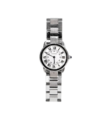CARTIER ロンド ソロ ド カルティエ シルバー クォーツ ウォッチ 44149 151284312