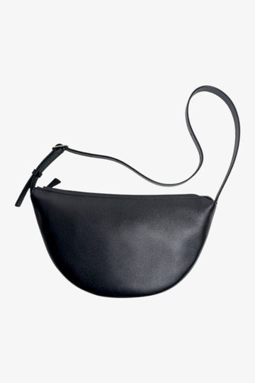 THE ROW Jouvette Ledertasche Schwarz 25FW ANS 1831 149859043