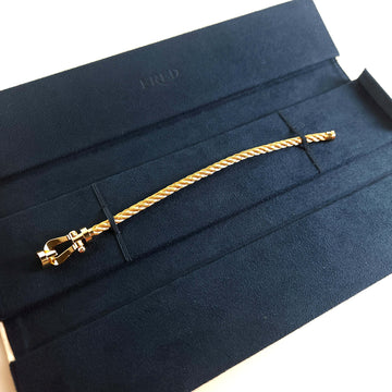 Fred 18K Gold Tube Bracelet 12974 151338109