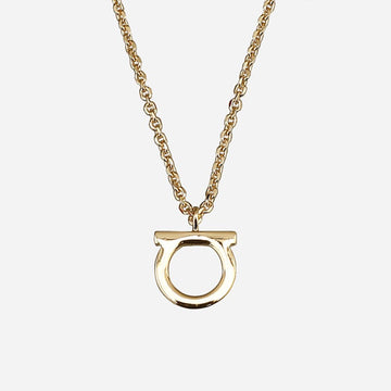 Salvatore Ferragamo Gancini Necklace Gold 151475714