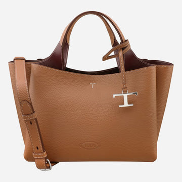 TODS 6S タイムレス ミニショルダーバッグ ブラウン 9P13 151475763