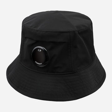 CP COMPANY 6S Linsen Bucket Hat Schwarz 20CMAC046A 110545A 999 151520585