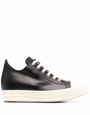 Rick Owens Women Low Sneakers LPO Rickon Black Milk RP01B4891 LPO 9111 29962780