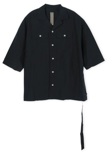 RICK OWENS DRKSHDW MAGNUM TOMMY Hemd Schwarz DU01E3290 NR 09 135703526