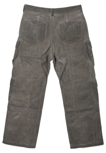 Rick Owens DRKSHDW Dark Dust Foil Denim Double Cargo Pants 141282752