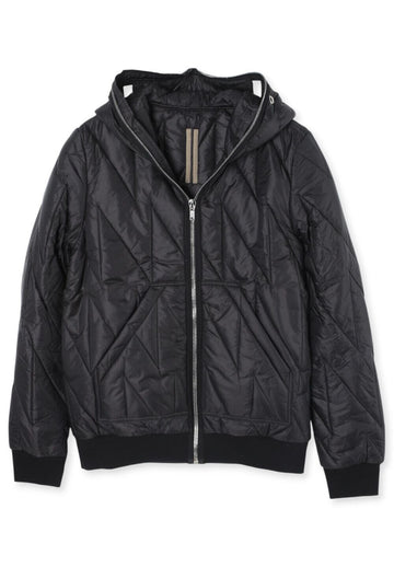 Rick Owens DRKSHDW Light Nylon Quilted GIMP Jacket Black 61216815