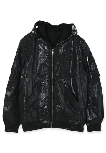 RICK OWENS GIMP フライト ボンバー ジャケット ブラック DU01E3772 PF 09 135704817
