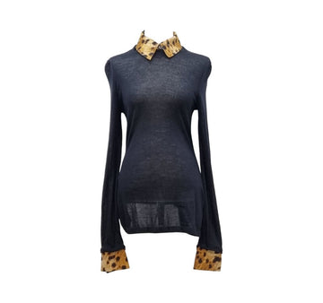 BURBERRY Langarmshirt mit Spotted Monkey Print B0820K008 151515867