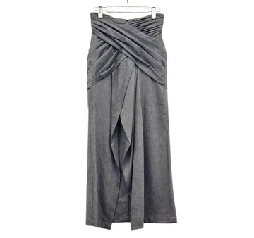 BALMAIN Kreuzdetail Drapierte Rock ETB031927 151515921