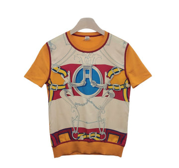 HERMES Seiden kurzarm Bluse HEA070301 151515906