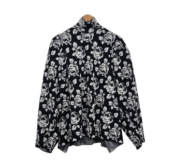 BALENCIAGA ハイネックウールブレンドフローラルセーターニット 150786525