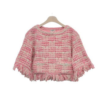 CHANEL P77005 Tweed Rundhalsstrick CHA071014 151516072