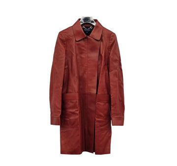 Gucci Leather Long Jacket 150786639