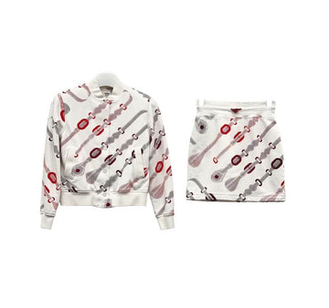 Hermes Coaching Remix Jacket Skirt Setup HEB101329 151516270