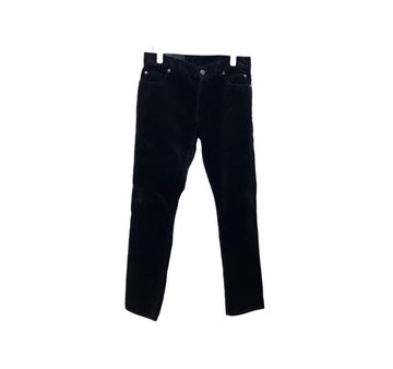BALMAIN Herren Samt Hosen Schwarz B0920K004 151516463