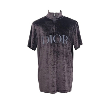 Dior Technical Logo Velvet Short Sleeve T-Shirt DIB061232 151516260