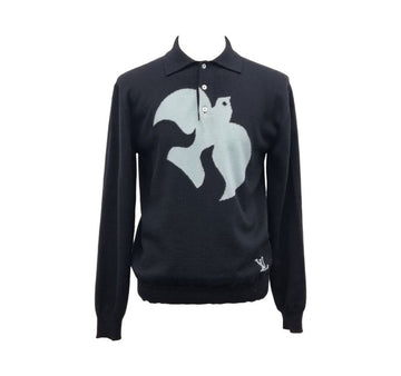 Louis Vuitton Graphic Long Sleeve Knit Polo LOB090102 151516528