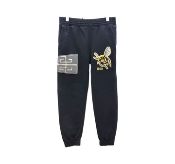 GIVENCHY 男性用ハチ柄ジョガーパンツ ブラック B0920K057 151516440
