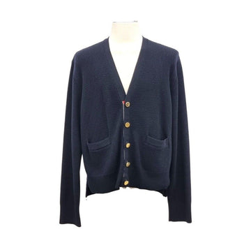 Thom Browne Striped Gold-tone Cardigan 151516531
