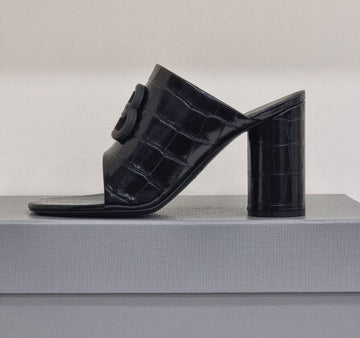 BALENCIAGA Unbenutzte BB Oval Sandalen 45900583