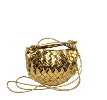 BOTTEGA VENETA サーディンショルダーバッグ ゴールド BOA101417 151516957