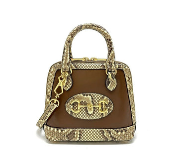 GUCCI Horsbit Python Top Handle 640716 C0107N074 151516713