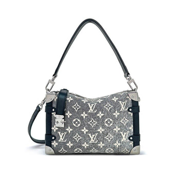 LOUIS VUITTON Seiten-Trunk-Crossbody-Tasche Grau B1107K075 151516923