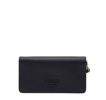 PRADA サフィアーノ シャイン ストラップ チェーン クロスバッグ 123060 151517004