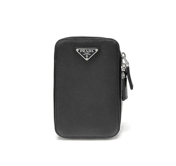 PRADA サフィアーノ三角ロゴベルトバッグブラックB1223C314 151517166