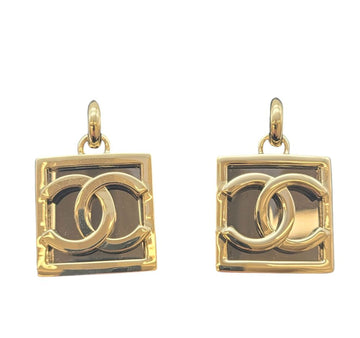 CHANEL Ungebrauchte CC-Logo Quadrat Ohrringe CHA101038 151516892