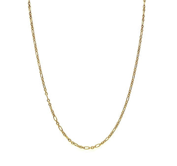 SAINT LAURENT Lange Figaro-Kettenhalskette Metall Gold B1028K295 151517262