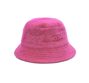 CHANEL Bucket Hat Pink B0909C098 151517367