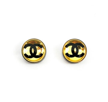 CHANEL Logo Button Clip-On Earrings B1217N000 151517176