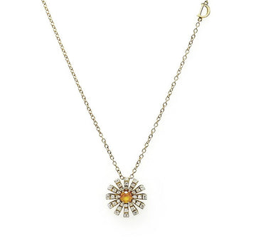 Damiani Margherita One Circle Diamond Necklace B0729K344 151517232 [P]