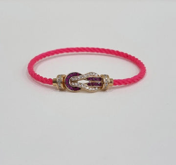 FRED Infinity Full Diamond Ruby Bracelet 45918989