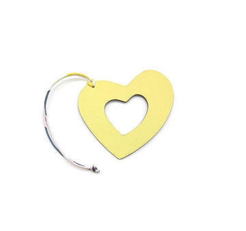 Hermes Unused Heart Bag Charm B1114K143 151517422