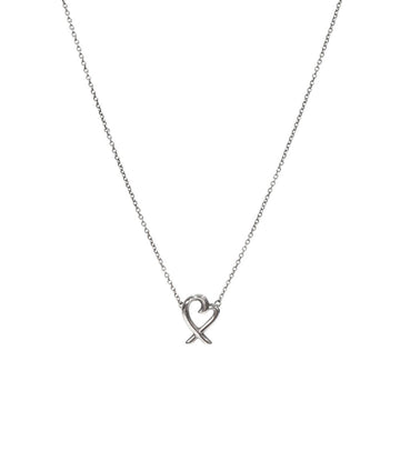TIFFANY & CO Loving Heart Silber Necklace 48868 151647608