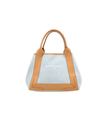 BALENCIAGA Denim Cabas Tote Bag 48307 151778105