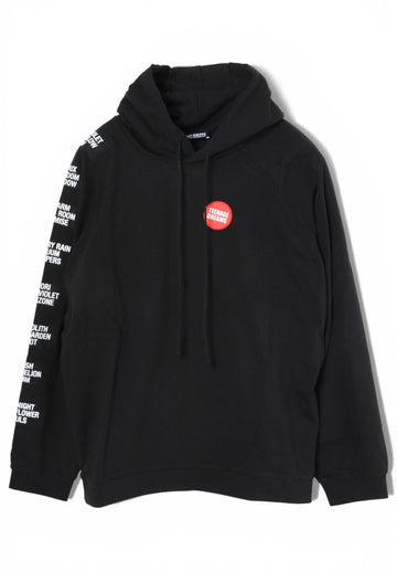 Raf Simons TEENAGE DREAMS Oversized Hoodie Black 211M175D 19003 0099 29962552