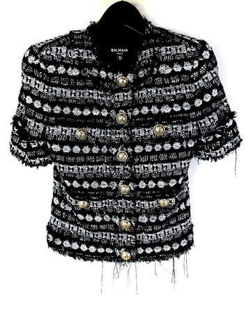 BALMAIN ツイードジャケット 13039 151970046