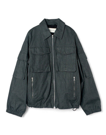 Dries Van Noten VIDWAY Coated Linen Jacket 69352229