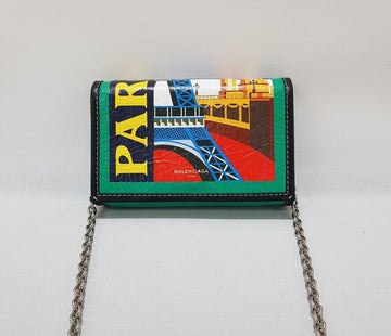 Balenciaga Bazaar Chain Crossbody Bag Paris 129029750