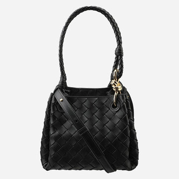 BOTTEGA VENETA 6S Parachute Small Shoulder Bag Black 796569 VCPPT 1019 152163447