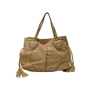 GUCCI Beige Herz Punkt große Tragetasche 11020 152197263