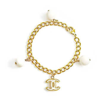 CHANEL Logo Perlenarmband B0715K140 152199976