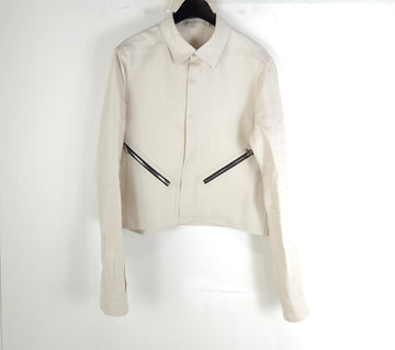 RICK OWENS Leinen-Twill-Sakko RU01E5742-TWL 13093 152208920