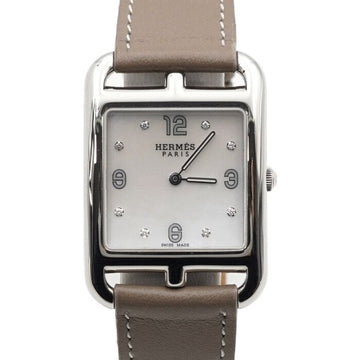 Hermes Cape Code GM 8P Diamond Mother of Pearl Dial 37MM Unisex Watch AA53886 152314459