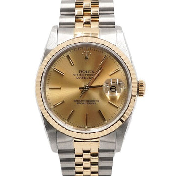 Rolex Datejust 36mm Men's Watch 16233 18K Gold and Steel Combination 152314494