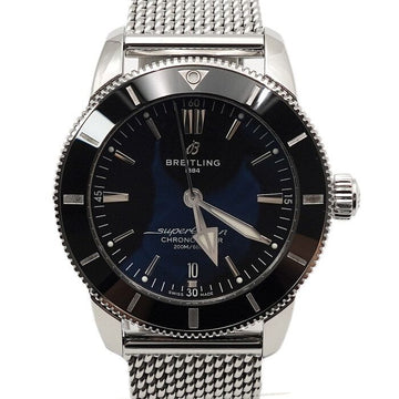 BREITLING Superocean Heritage B20 Schwarz 44MM Automatik Edelstahlarmband Herrenuhr 2030 152314537