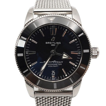 Breitling Superocean Heritage B20 Black Dial 44MM Automatic Steel Band Men's Watch 152314572